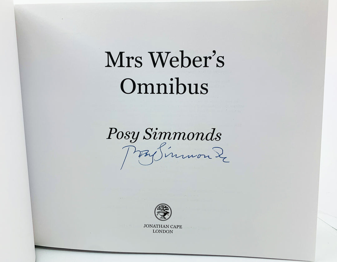 Simmonds, Posy - Mrs Weber's Omnibus - SIGNED | book detail 5