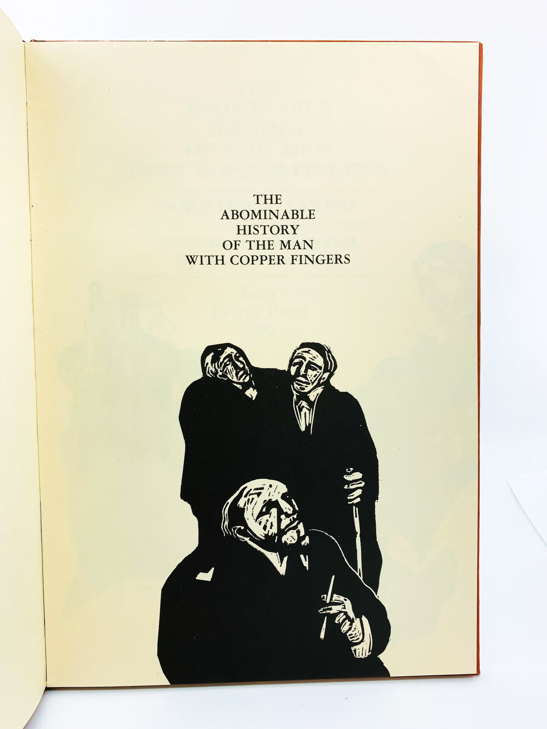 Sayers, Dorothy - The Abominable History of the Man with Copper Fingers - SIGNED | signature page
