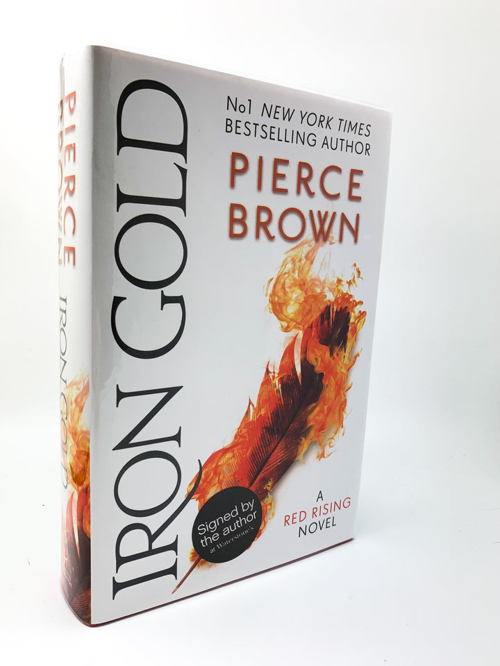 Brown, Pierce - Iron Gold - SIGNED | front cover