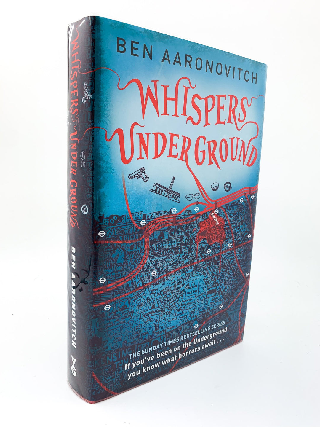 Aaronovitch, Ben - Whispers Under Ground - SIGNED | front cover