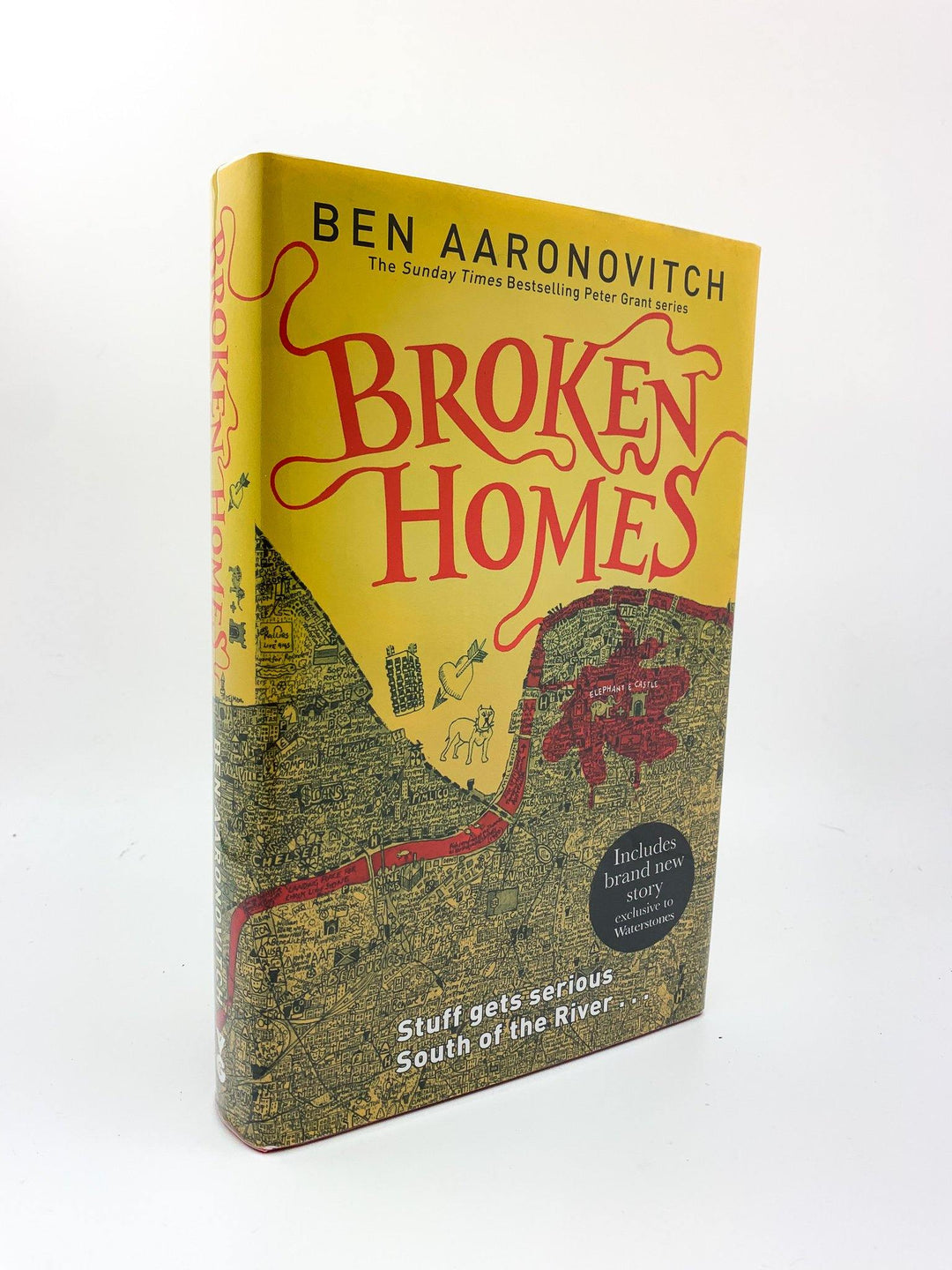 Aaronovitch, Ben - Broken Homes - SIGNED | front cover
