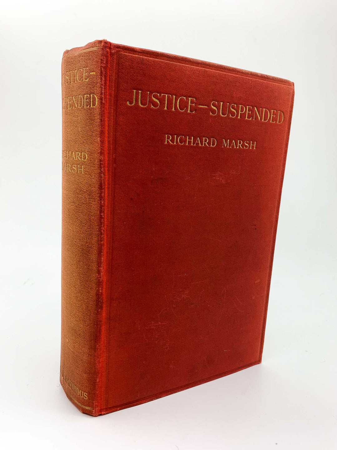 Marsh, Richard - Justice Suspended | front cover