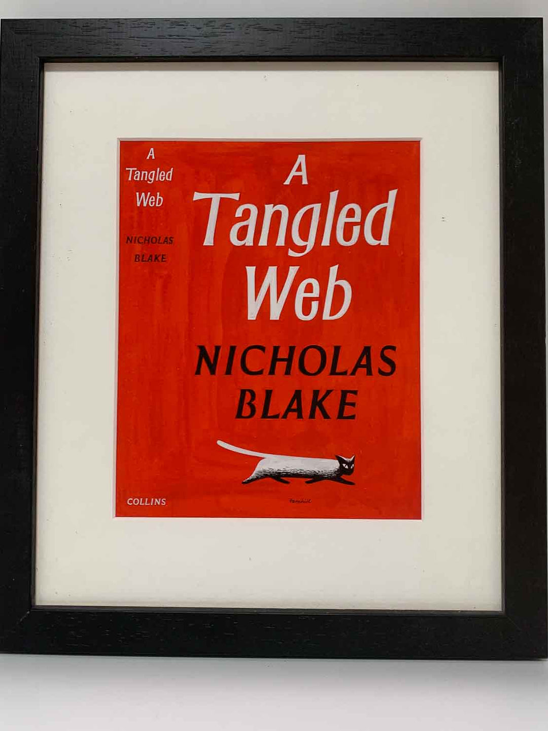 Blake, Nicholas First Edition | A Tangled Web (Original Artwork)