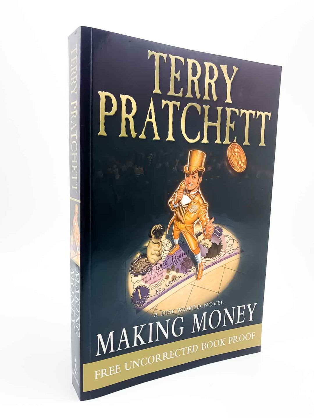 Terry Pratchett - SIGNED | Making Money - SIGNED uncorrected proof copyPublishe