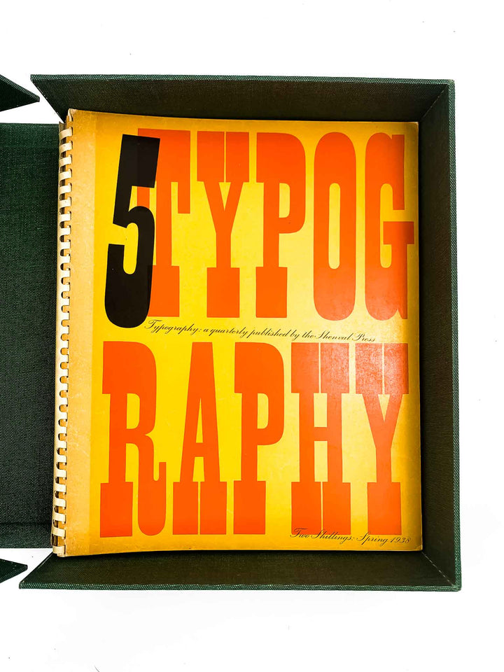 Harling, Robert ( edts ) - Typography ( complete set of 8 issues )
