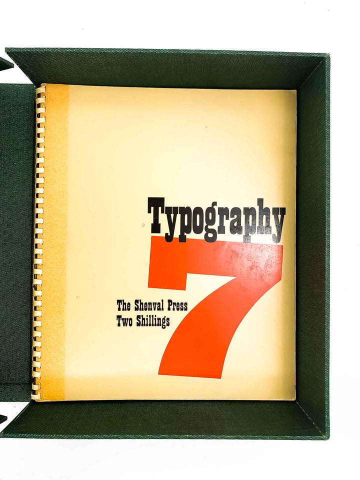 Harling, Robert ( edts ) - Typography ( complete set of 8 issues )