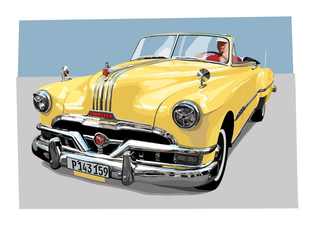 1949 Pontiac Chieftain Deluxe | image1 | Signed Limited Edtion Print