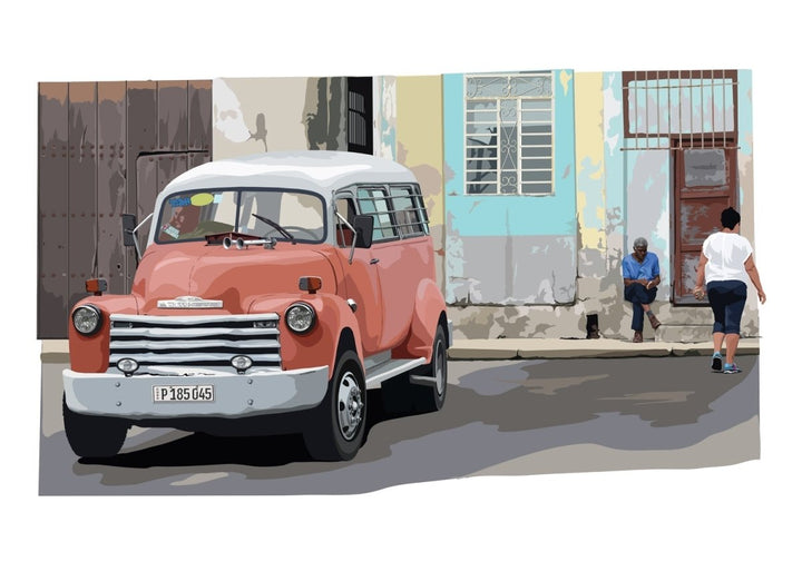 1950 Chevrolet Suburban | image1 | Signed Limited Edtion Print