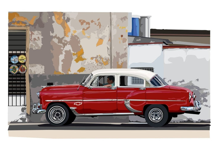 1954 Chevrolet Bel Air | image1 | Signed Limited Edtion Print