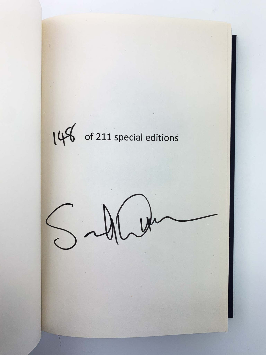 Winman, Sarah - When God was a Rabbit - SIGNED | signature page