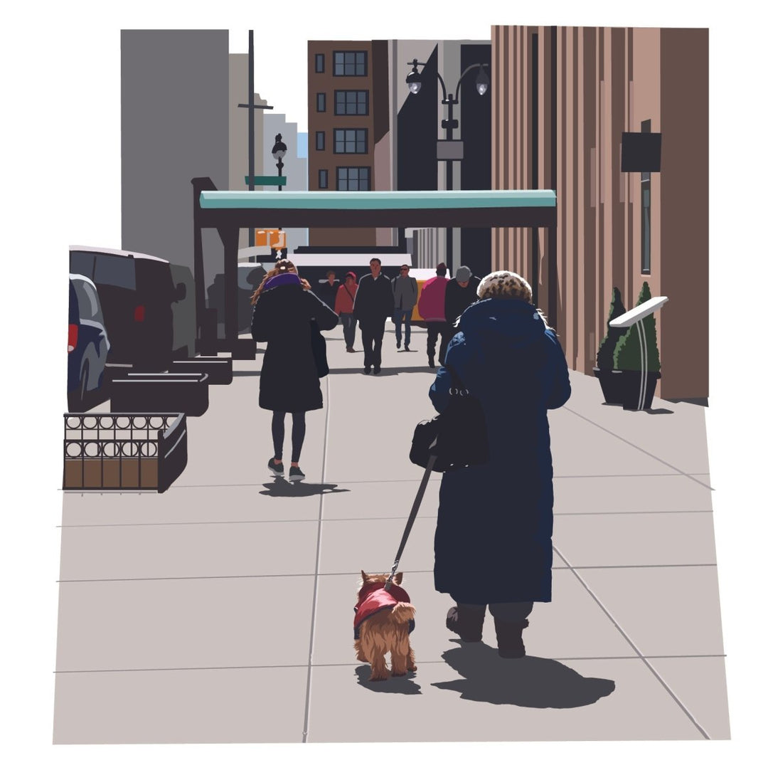 A walk down Sixth Avenue | image1 | Signed Limited Edtion Print