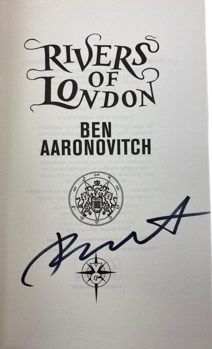 Aaronovitch, Ben - Rivers of London - SIGNED 10th Anniversary edition | image3