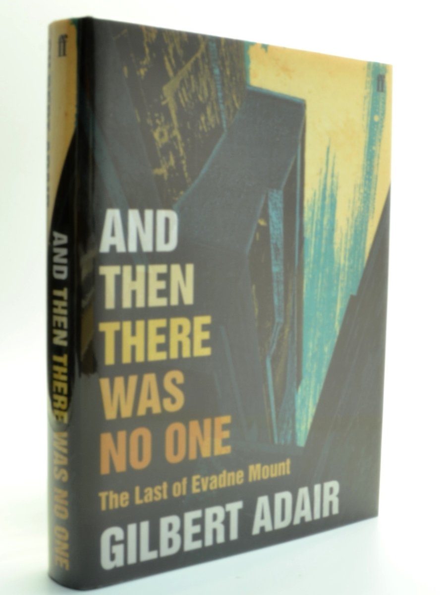 Adair, Gilbert - And Then There Was No One | front cover