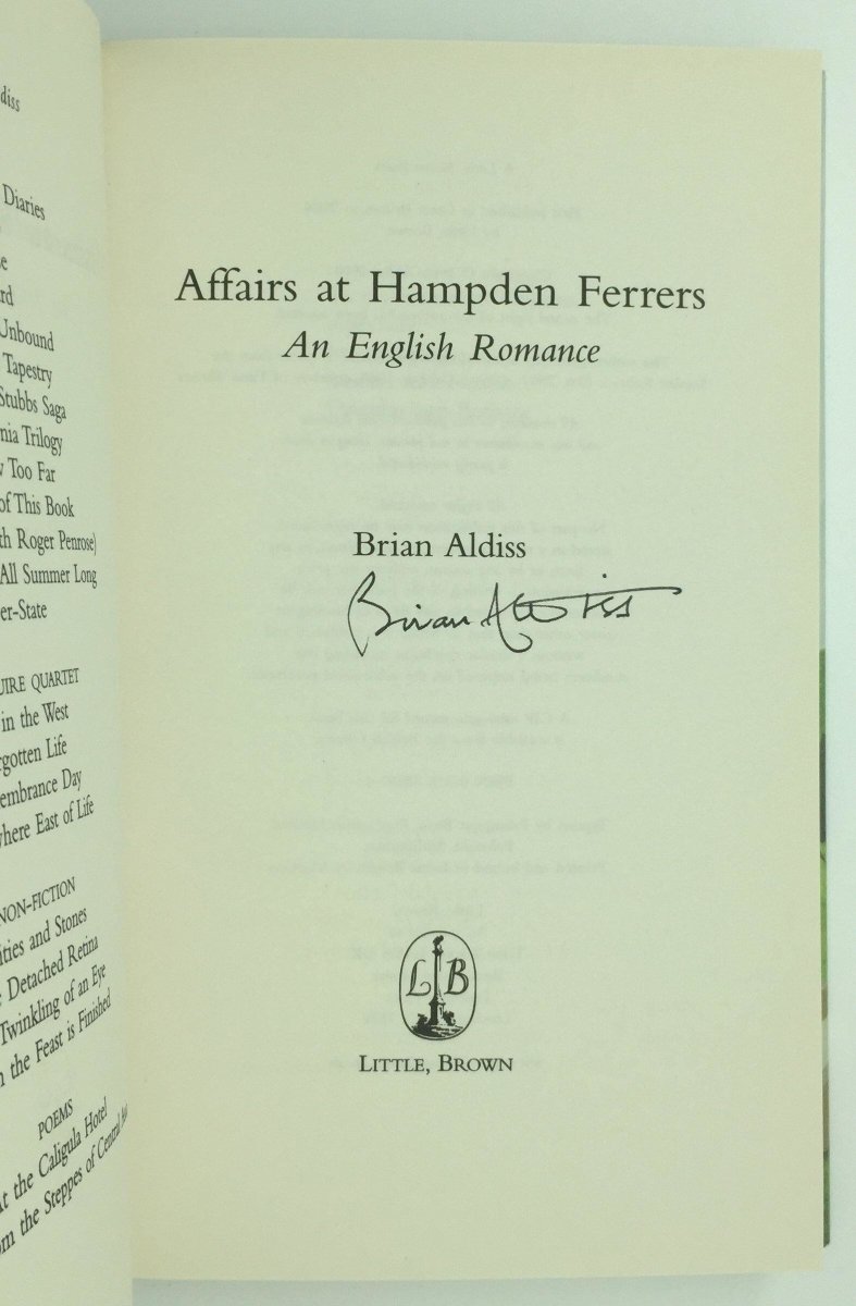 Aldiss, Brian W - Affairs at Hampden Ferrers | sample illustration