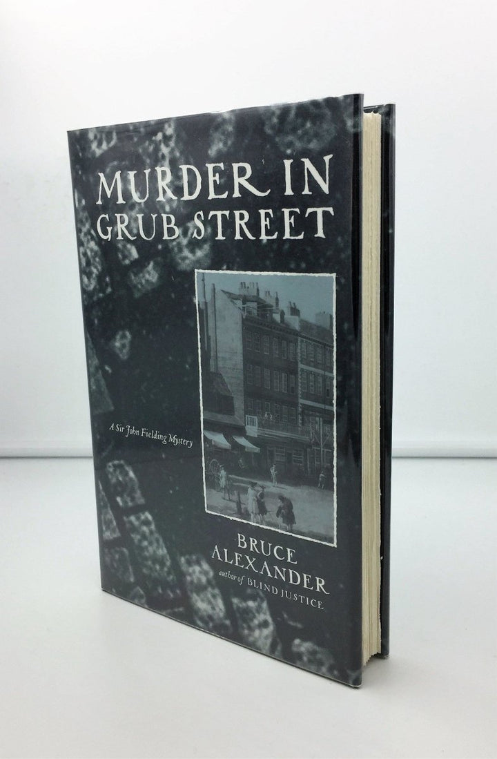 Alexander, Bruce - Murder in Grub Street | front cover