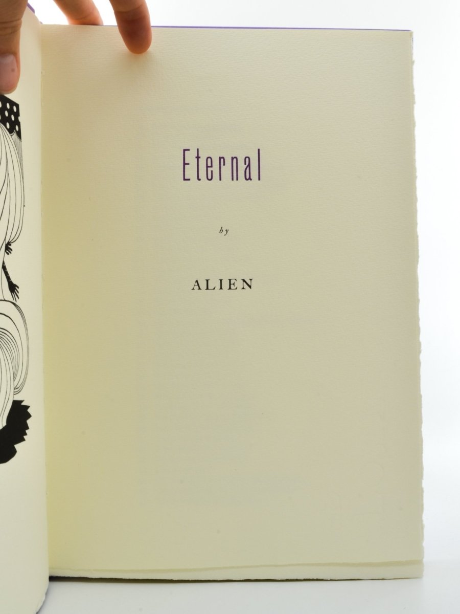 Alien ( Bo Maggs ) - Eternal - SIGNED | back cover