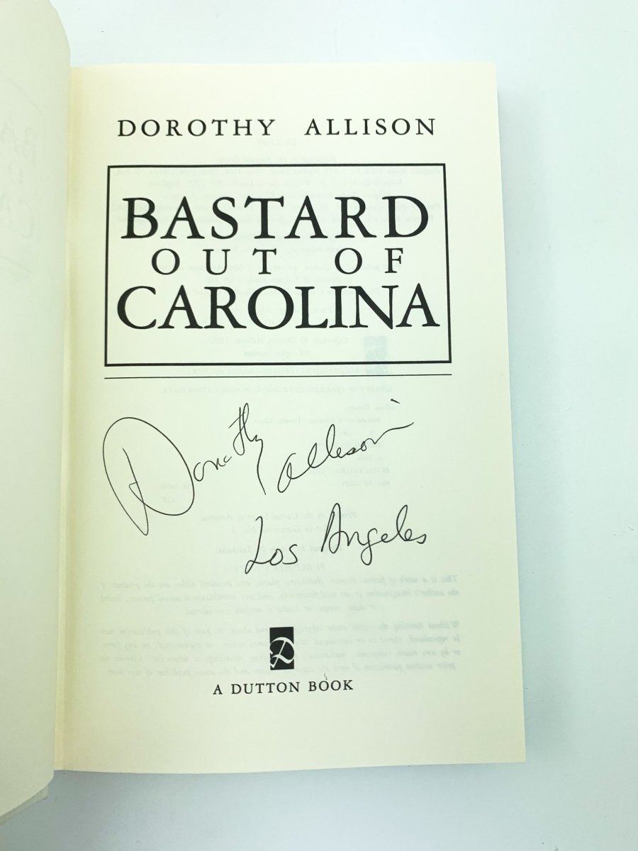 Allison, Dorothy - Bastard Out of Carolina - SIGNED | image4