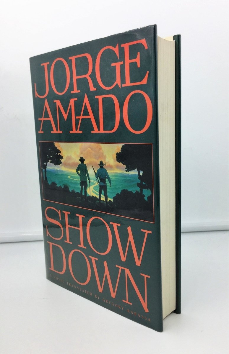 Amado, Jorge - Show Down | front cover. Published by Bantam in 1988. Hardcover.  Condition:  Near Fine +/Near Fine +