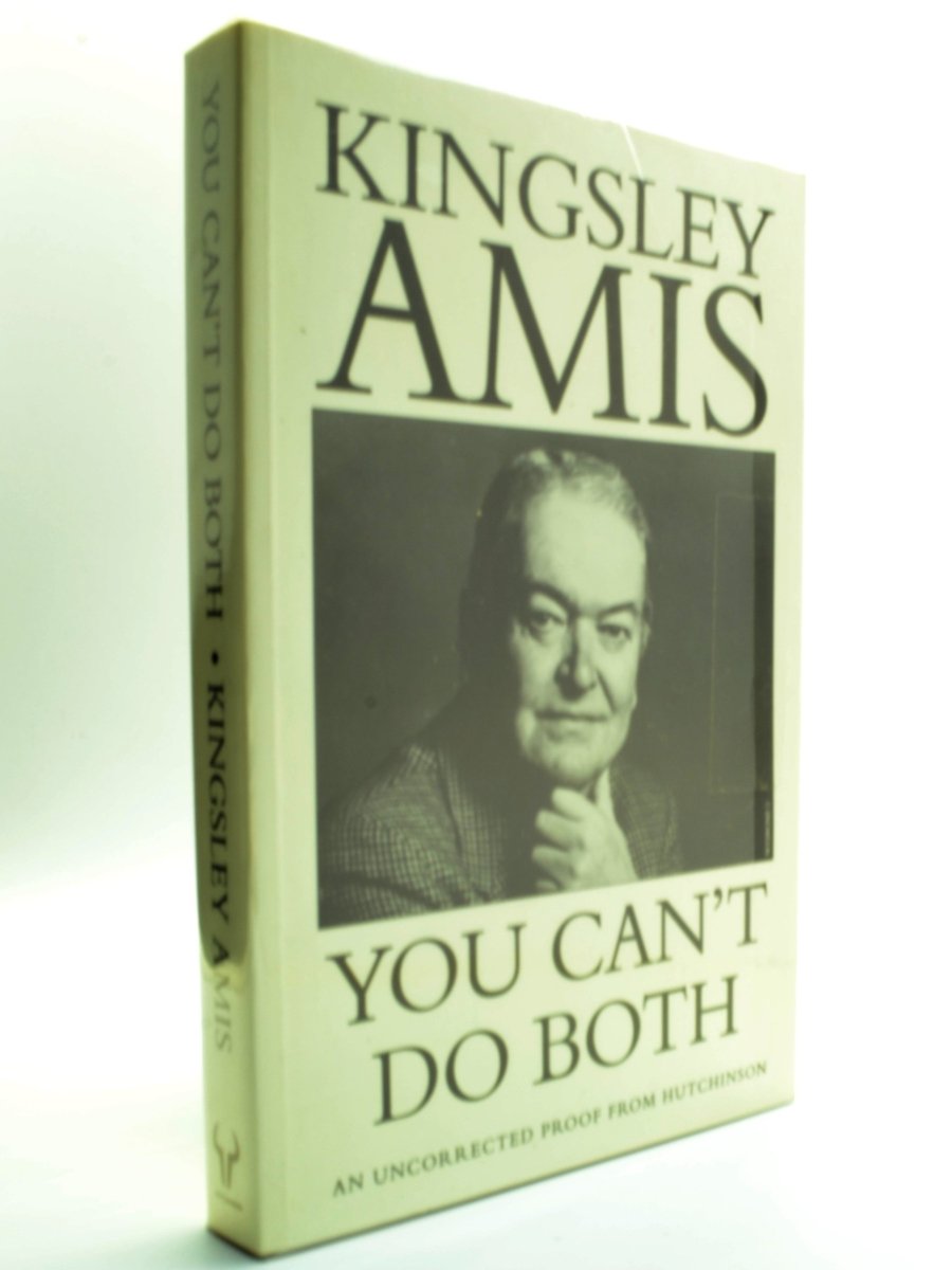 Amis, Kingsley - You Can't Do Both | front cover