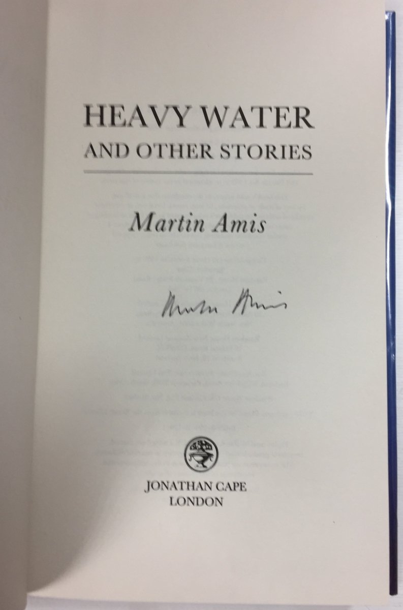Amis, Martin - Heavy Water and Other Stories | sample illustration