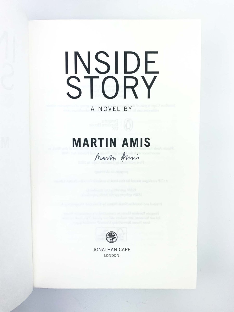 Amis, Martin - Inside Story - SIGNED | image3