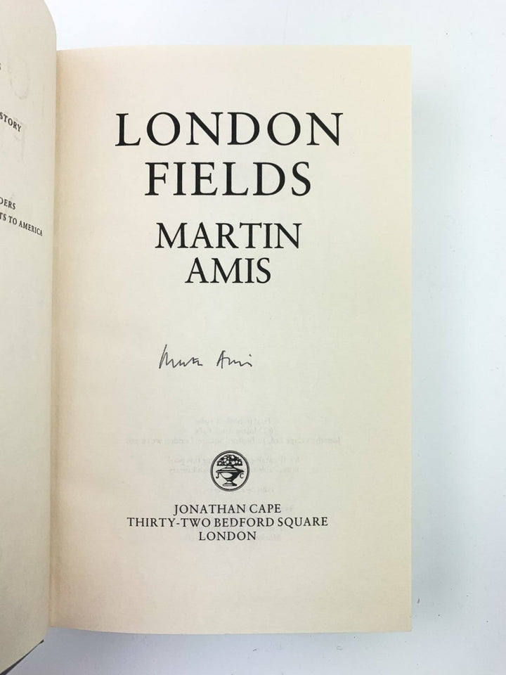 Amis, Martin - London Fields - SIGNED | image3