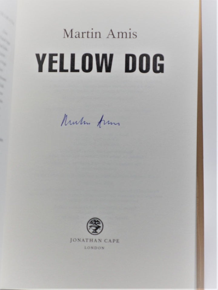 Amis, Martin - Yellow Dog | back cover