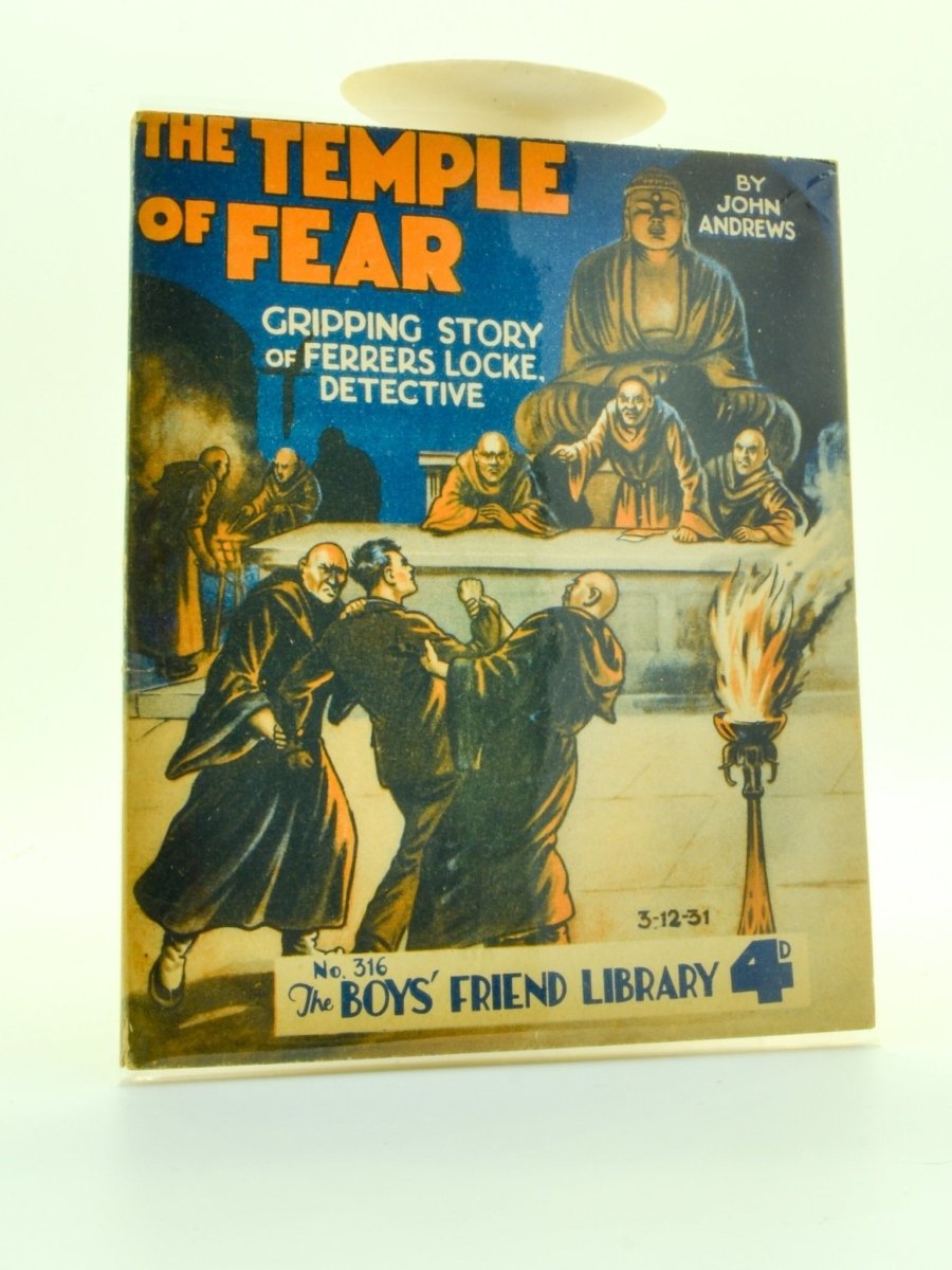 Andrews, John - The Temple of Fear ( The Boys Friend Library ) | front cover