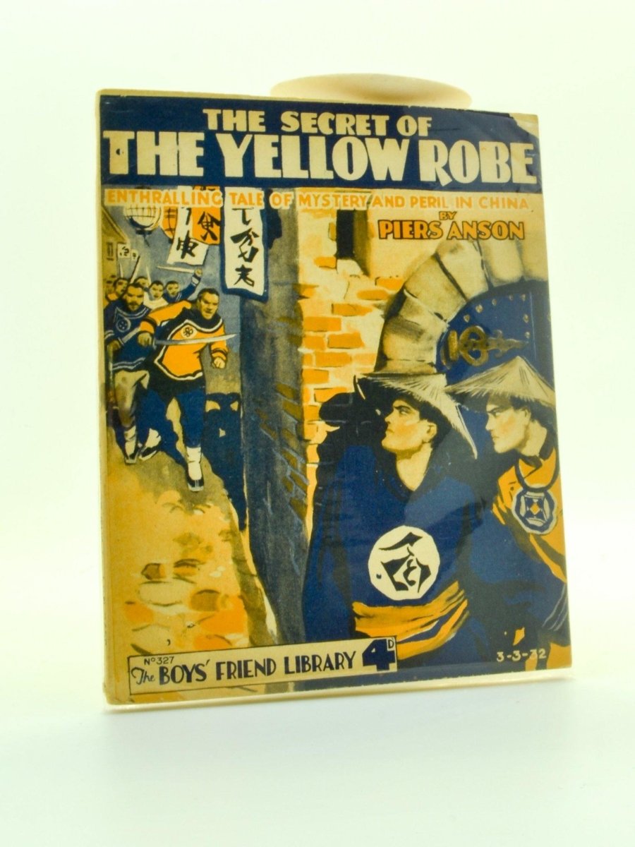 Ansom, Piers - The Secret of the Yellow Robe ( The Boys Friend Library ) | front cover