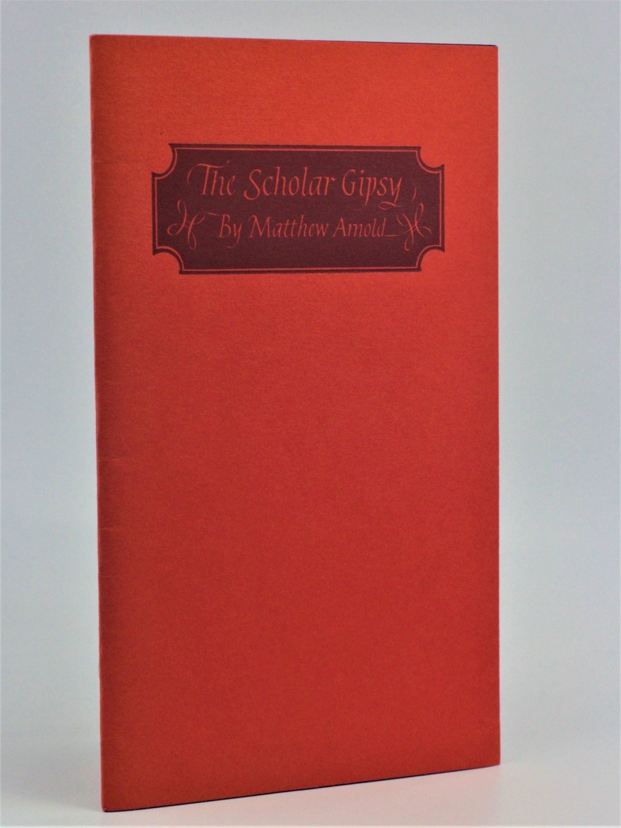 Arnold, Matthew - The Scholar Gypsy | front cover