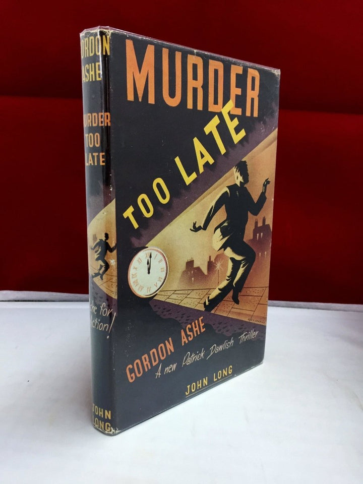 Ashe, Gordon - Murder Too Late | front cover
