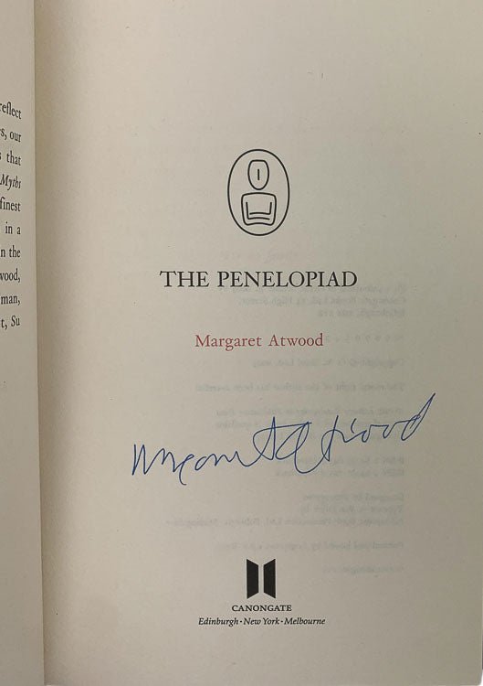 Atwood, Margaret - The Penelopiad - SIGNED | image3