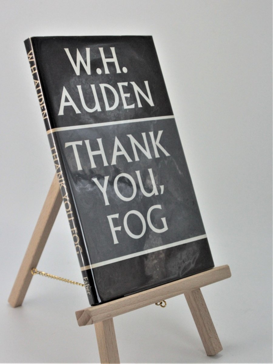 Auden, W H - Thank You Fog | front cover