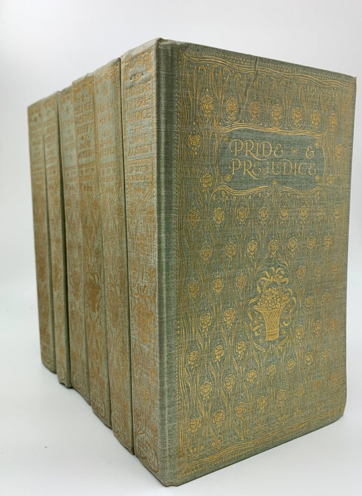 Austen, Jane - The Novels of Jane Austen - complete set of six volumes | front cover