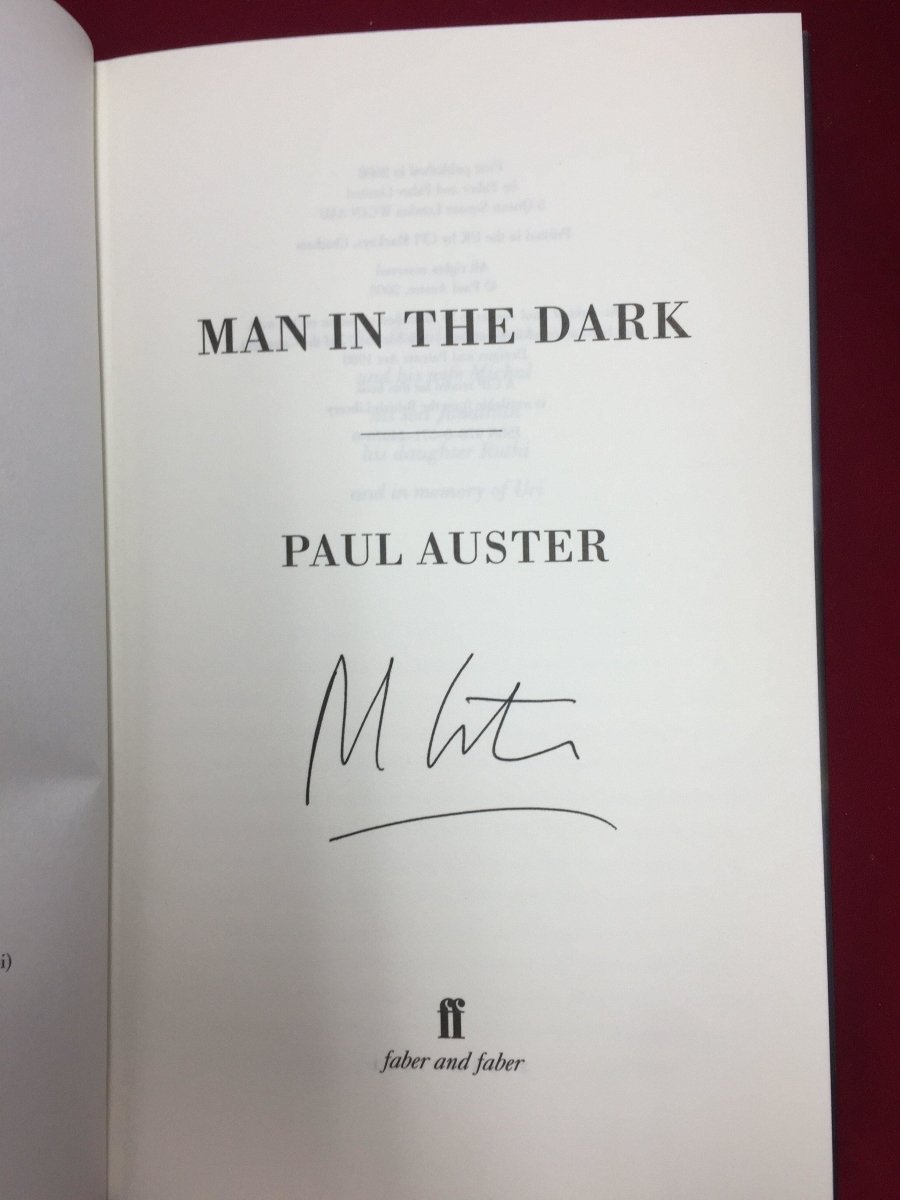 Auster, Paul - Man in the Dark | sample illustration