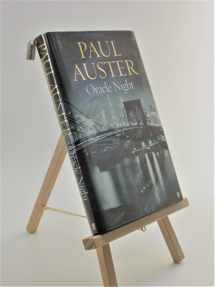 Auster, Paul - Oracle Night - SIGNED | front cover