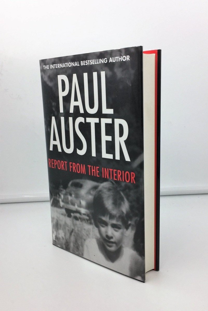 Auster, Paul - Report from the Interior | front cover