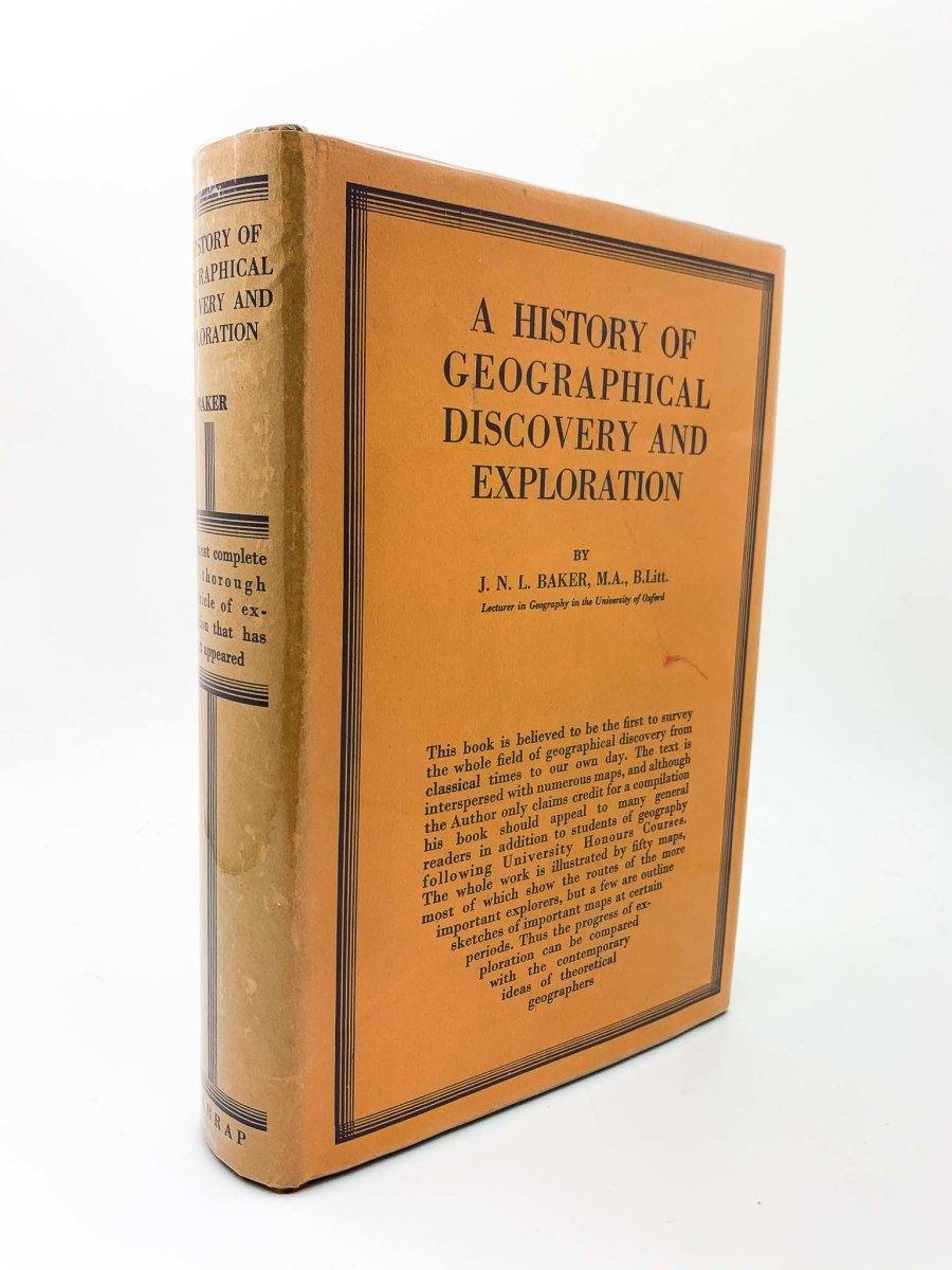 Baker, J N L - A History of Geographical Discovery and Exploration | image1