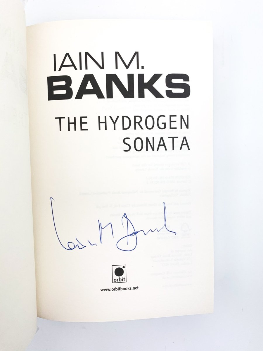 Banks, Iain M - The Hydrogen Sonata - SIGNED | image3