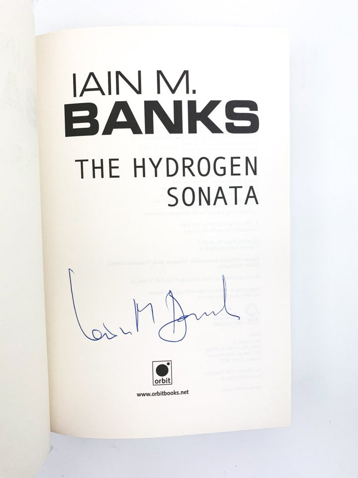 Banks, Iain M - The Hydrogen Sonata - SIGNED | image3