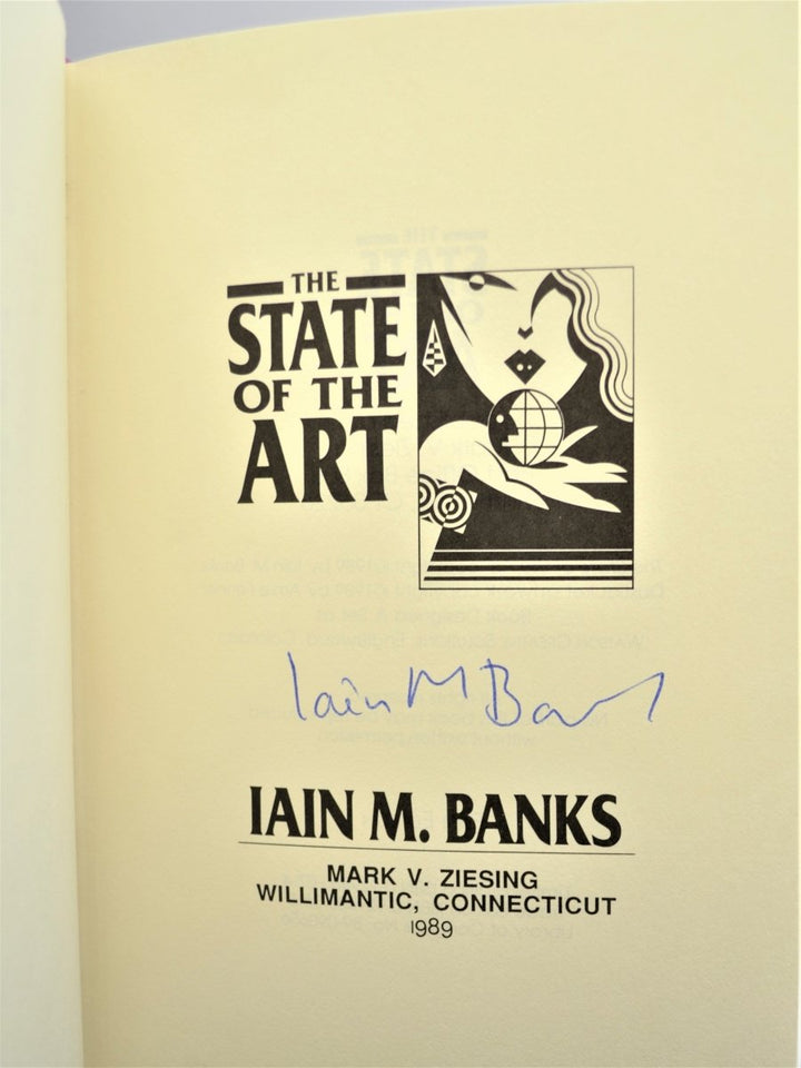 Banks, Iain M - The State of the Art (SIGNED) | back cover