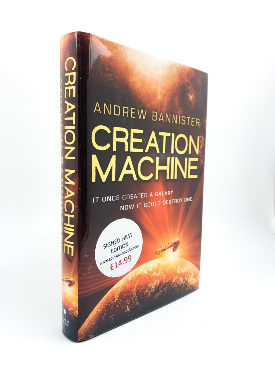 Bannister, Andrew - Creation Machine - SIGNED | front cover