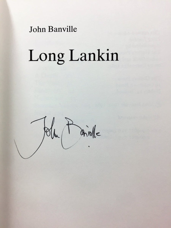Banville, John - Long Lankin | sample illustration