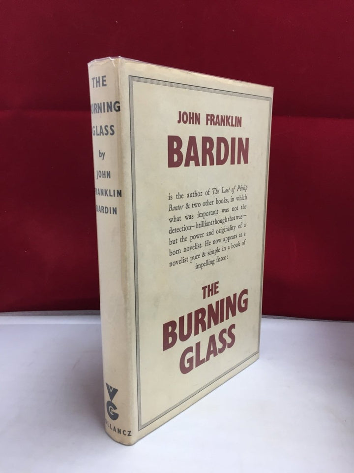 Bardin, John Franklin - The Burning Glass | front cover
