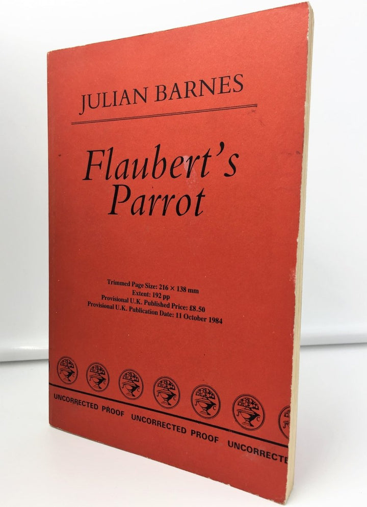 Barnes, Julian - Flaubert's Parrot | front cover