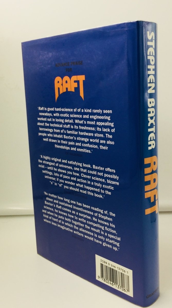 Baxter, Stephen - Raft | back cover