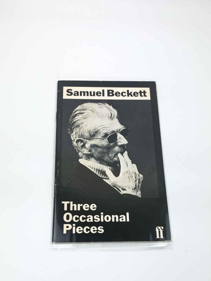  Samuel Beckett First Edition | Three Occasional Pieces | Cheltenham Rare Books