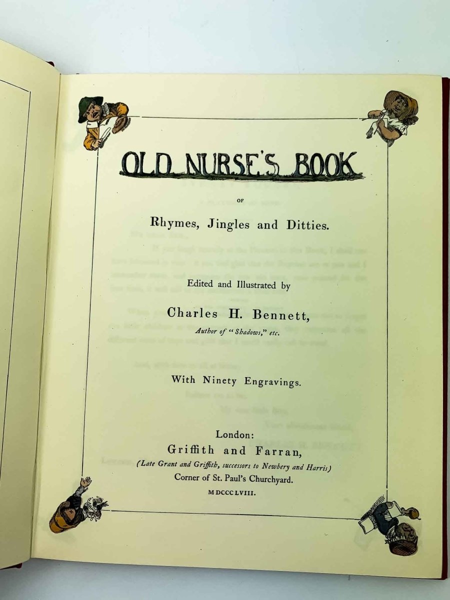 Bennett, Charles H. - Old Nurse's Book of Rhymes, Jingles and Ditties | book detail 6