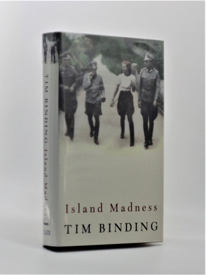 Binding, Tim - Island Madness - Signed | front cover. Published by Picador in 1998. Hardcover.  Condition:  Fine/Fine