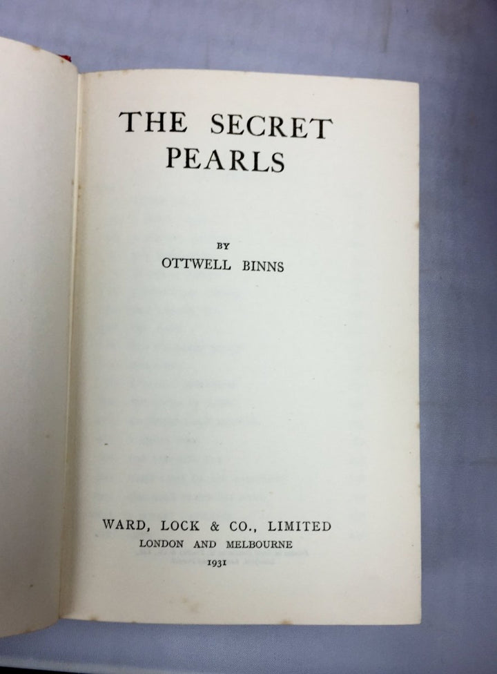 Binns, Ottwell - The Secret Pearls | sample illustration